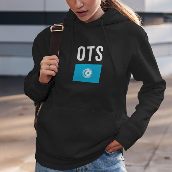 Organization Of Turkic States Flag Hoodie