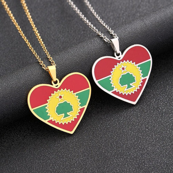 Oromia Flag Necklace