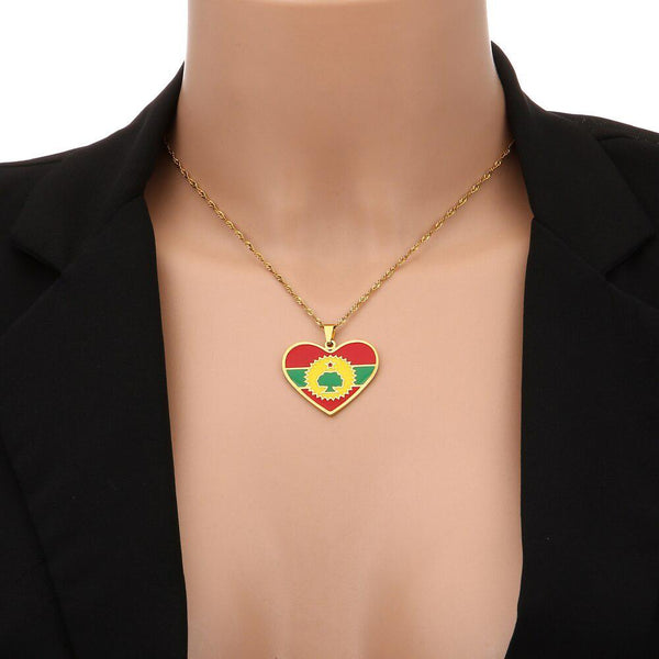 Oromia Flag Necklace