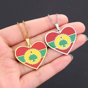 Oromia Flag Necklace