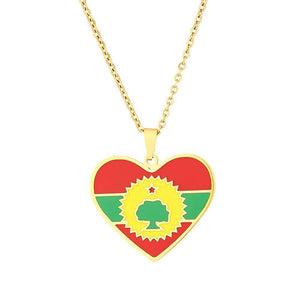 Oromia Flag Necklace