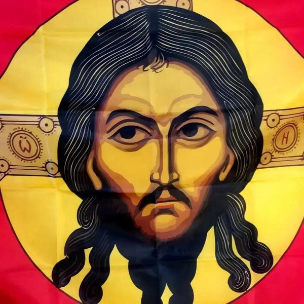 Orthodox Army Flag - 90x150cm(3x5ft) - 60x90cm(2x3ft) - Jesus Flag