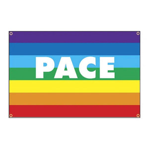 Pace/Peace Pride Flag - 90x150cm(3x5ft) - 60x90cm(2x3ft) - LGBTQIA2S+