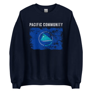 Pacific Community Flag Sweatshirt