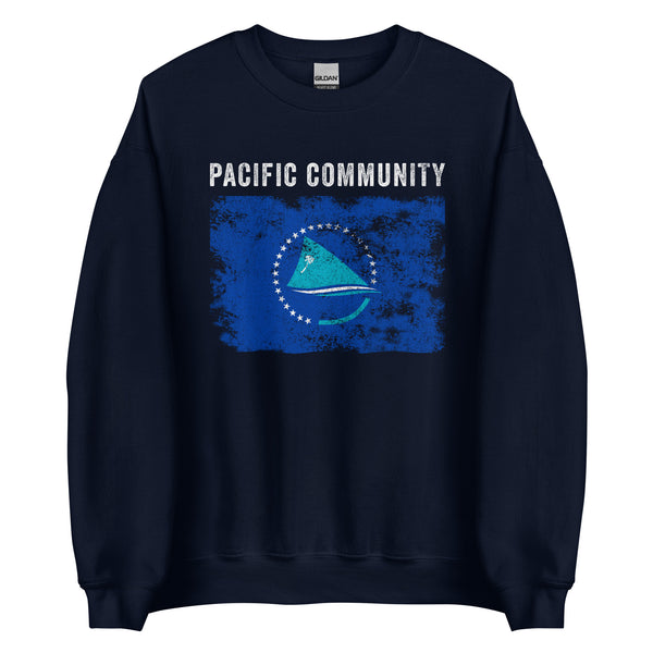 Pacific Community Flag Sweatshirt