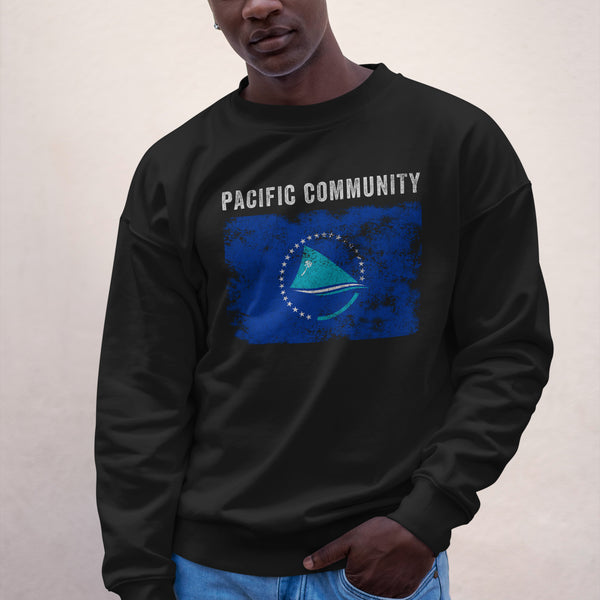 Pacific Community Flag Sweatshirt