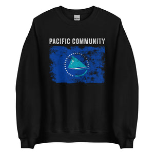 Pacific Community Flag Sweatshirt