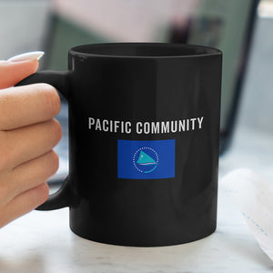Pacific Community Flag Mug