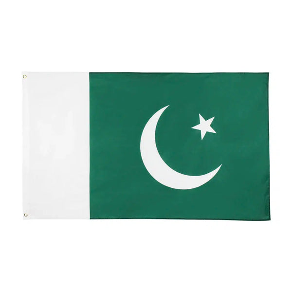 Pakistan Flag - 90x150cm(3x5ft) - 60x90cm(2x3ft)