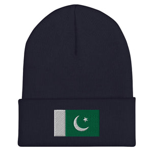 Pakistan Flag Beanie - Embroidered Winter Hat