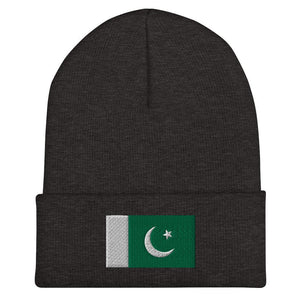 Pakistan Flag Beanie - Embroidered Winter Hat