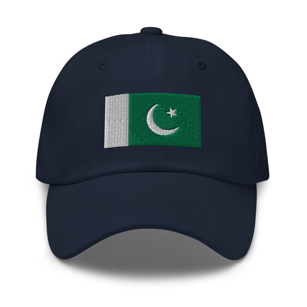 Pakistan Flag Cap - Adjustable Embroidered Dad Hat