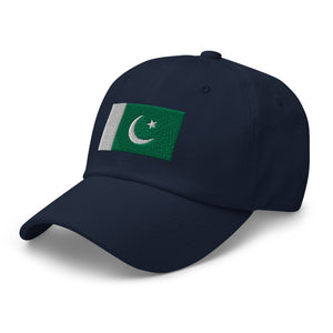 Pakistan Flag Cap - Adjustable Embroidered Dad Hat