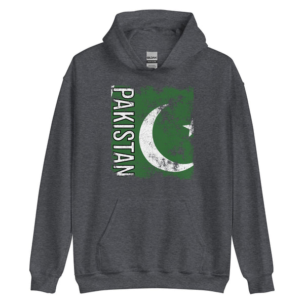 Pakistan Flag - Distressed Flag Hoodie