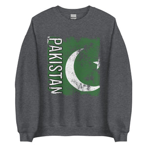 Pakistan Flag - Distressed Flag Sweatshirt