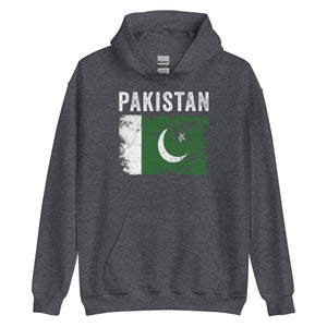 Pakistan Flag Distressed Pakistani Flag Hoodie