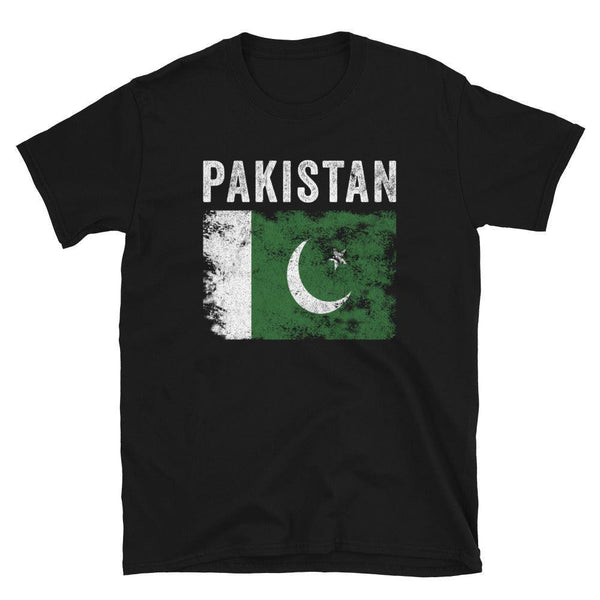 Pakistan Flag Distressed Pakistani Flag T-Shirt