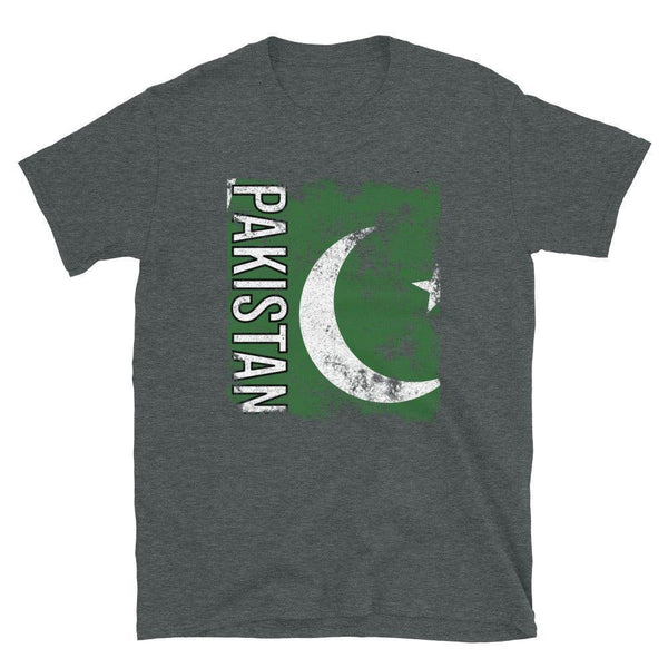 Pakistan Flag Distressed T-Shirt