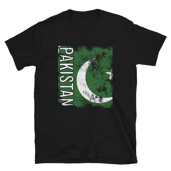 Pakistan Flag Distressed T-Shirt