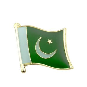 Pakistan Flag Lapel Pin - Enamel Pin Flag