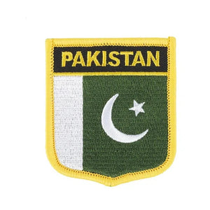 Pakistan Flag Patch - Sew On/Iron On Patch