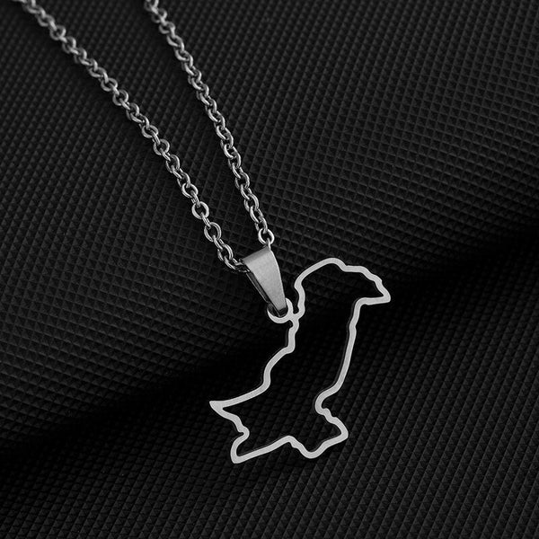 Pakistan Map Necklace