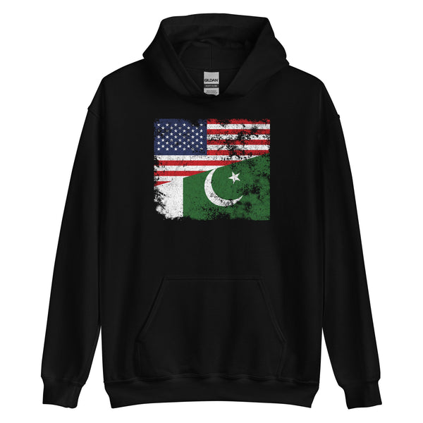 Pakistan USA Flag Hoodie