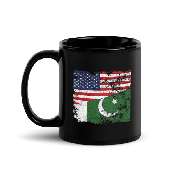 Pakistan USA Flag Mug