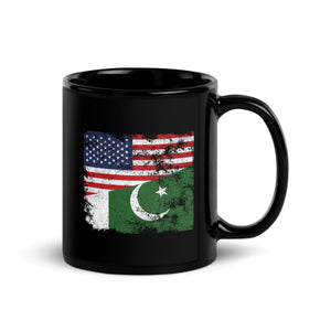 Pakistan USA Flag Mug