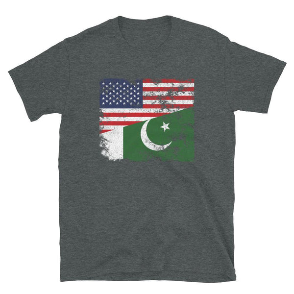 Pakistan USA Flag T-Shirt