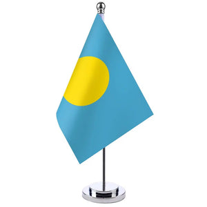 Palau Desk Flag - Small Office Table Flag