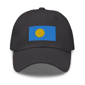 Palau Flag Cap - Adjustable Embroidered Dad Hat