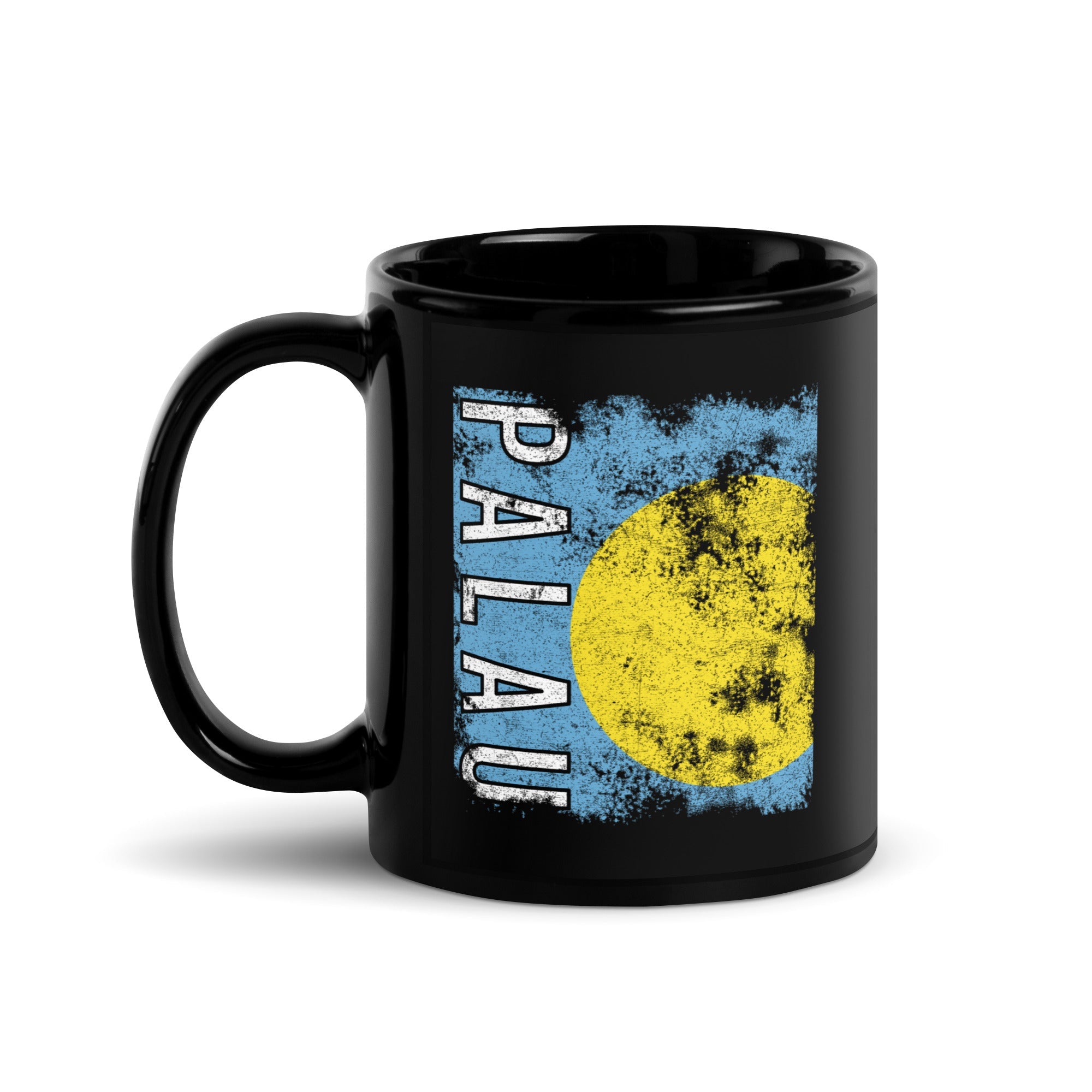 Palau Flag - Distressed Flag Mug