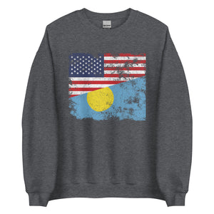 Palau USA Flag Sweatshirt