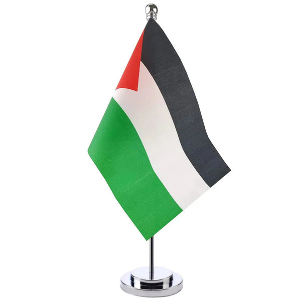 Palestine Desk Flag - Small Office Table Flag