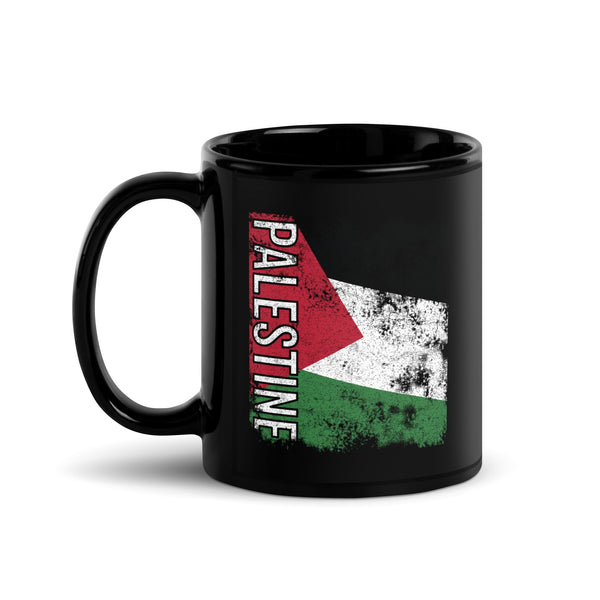 Palestine Flag - Distressed Flag Mug