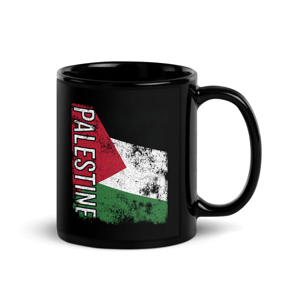 Palestine Flag - Distressed Flag Mug