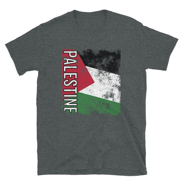 Palestine Flag Distressed T-Shirt