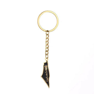 Palestine Flag Map Keychain Collection