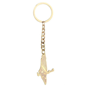 Palestine Flag Map Keychain Collection