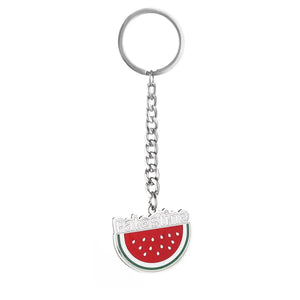 Palestine Flag Map Keychain Collection