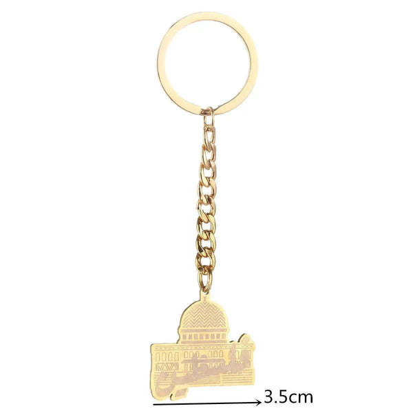 Palestine Flag Map Keychain Collection