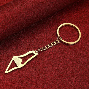 Palestine Flag Map Keychain Collection