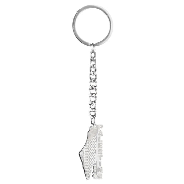 Palestine Flag Map Keychain Collection