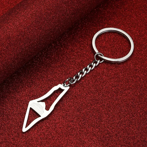Palestine Flag Map Keychain Collection