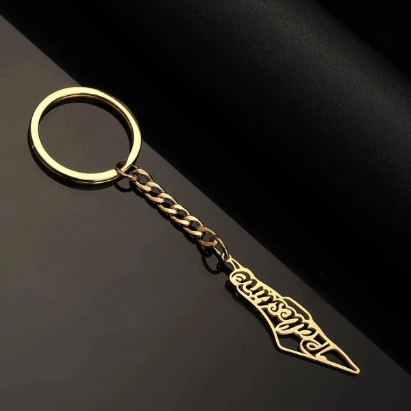Palestine Flag Map Keychain Collection