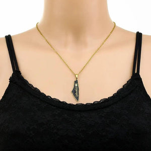 Palestine Flag Map Necklace