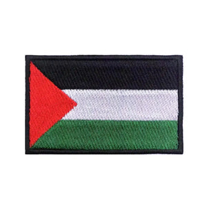 Palestine Flag Patch - Iron On/Hook & Loop Patch