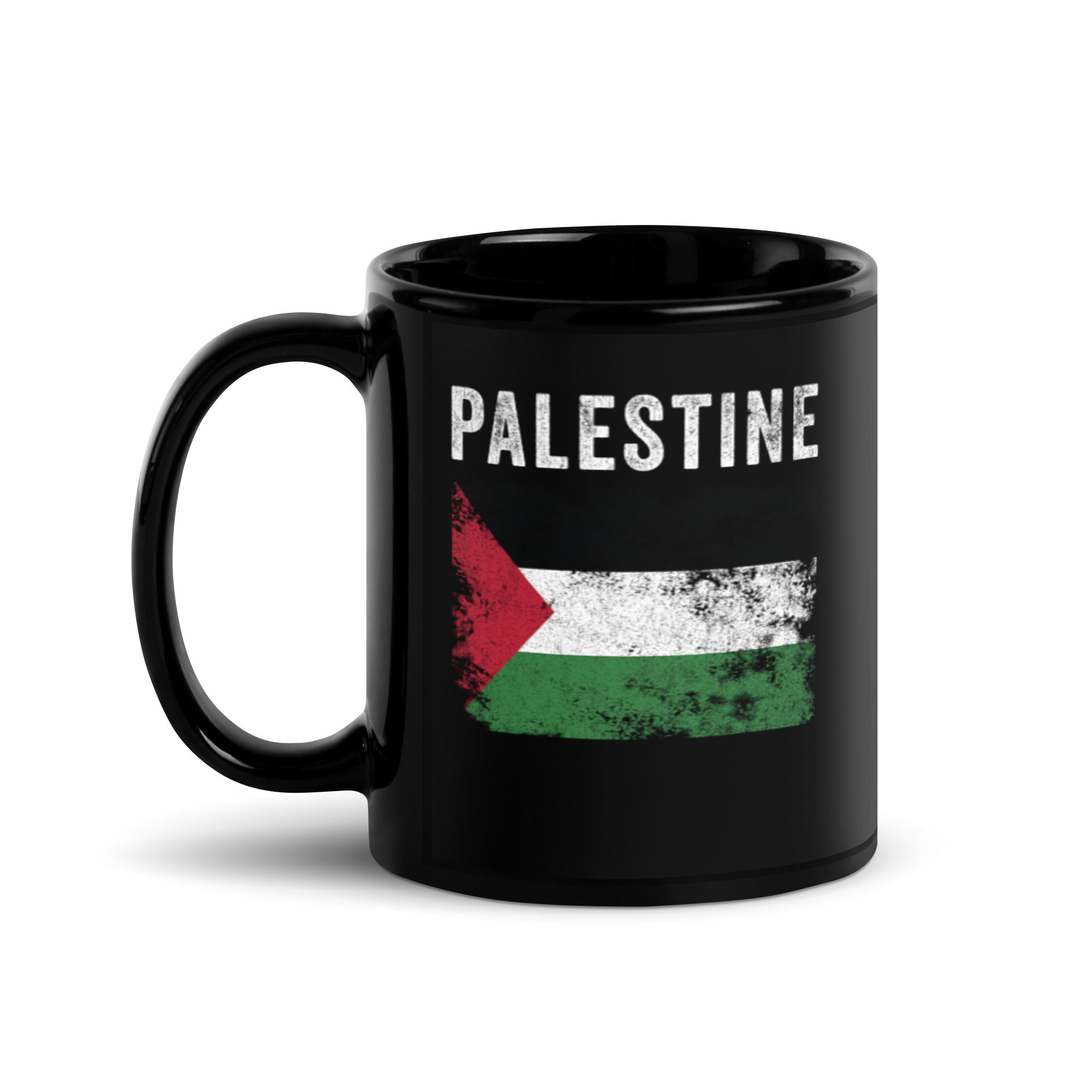 Palestine Flag Vintage Palestinian Flag Mug