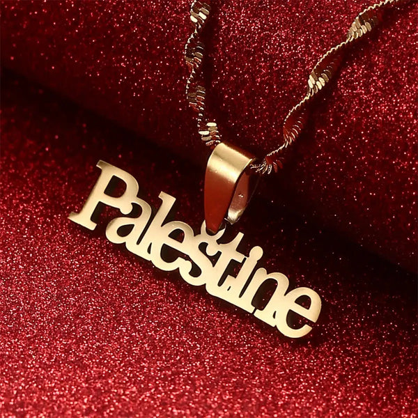 Palestine Pendant Necklace